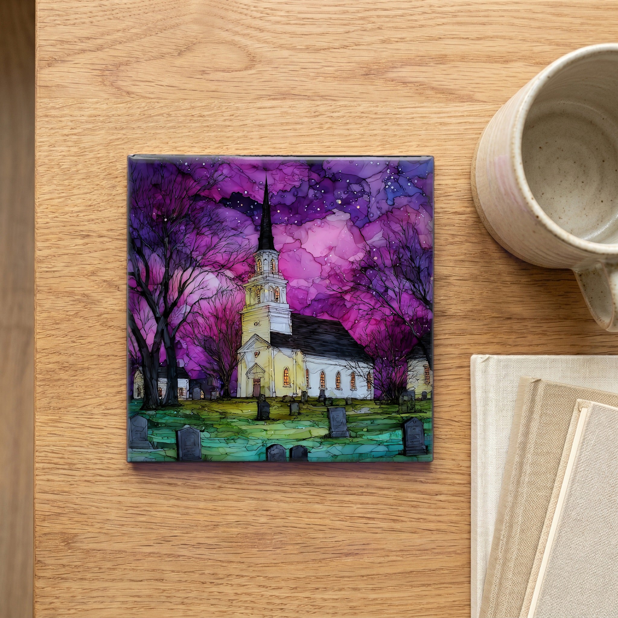 the Old First Church — scale