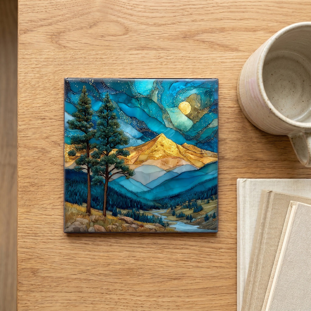 the Estes Park gateway — scale