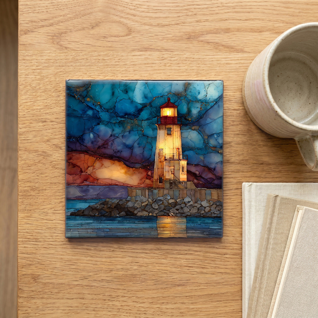 Two Harbors Lighthouse on — scale