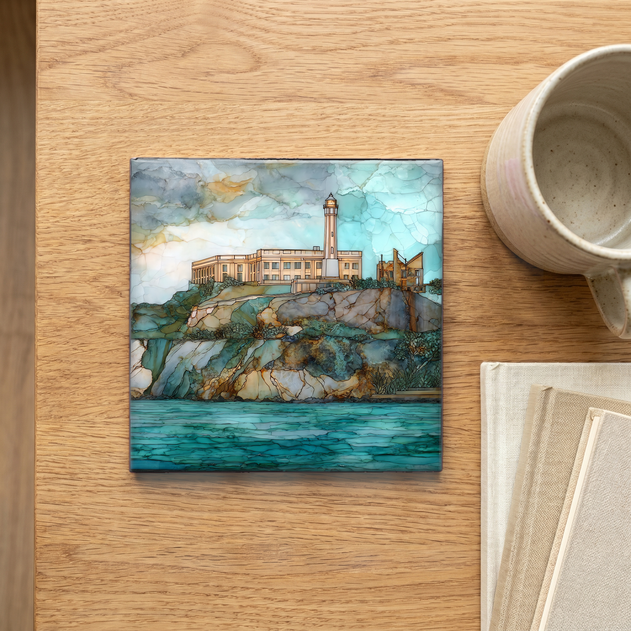 Alcatraz Island — scale