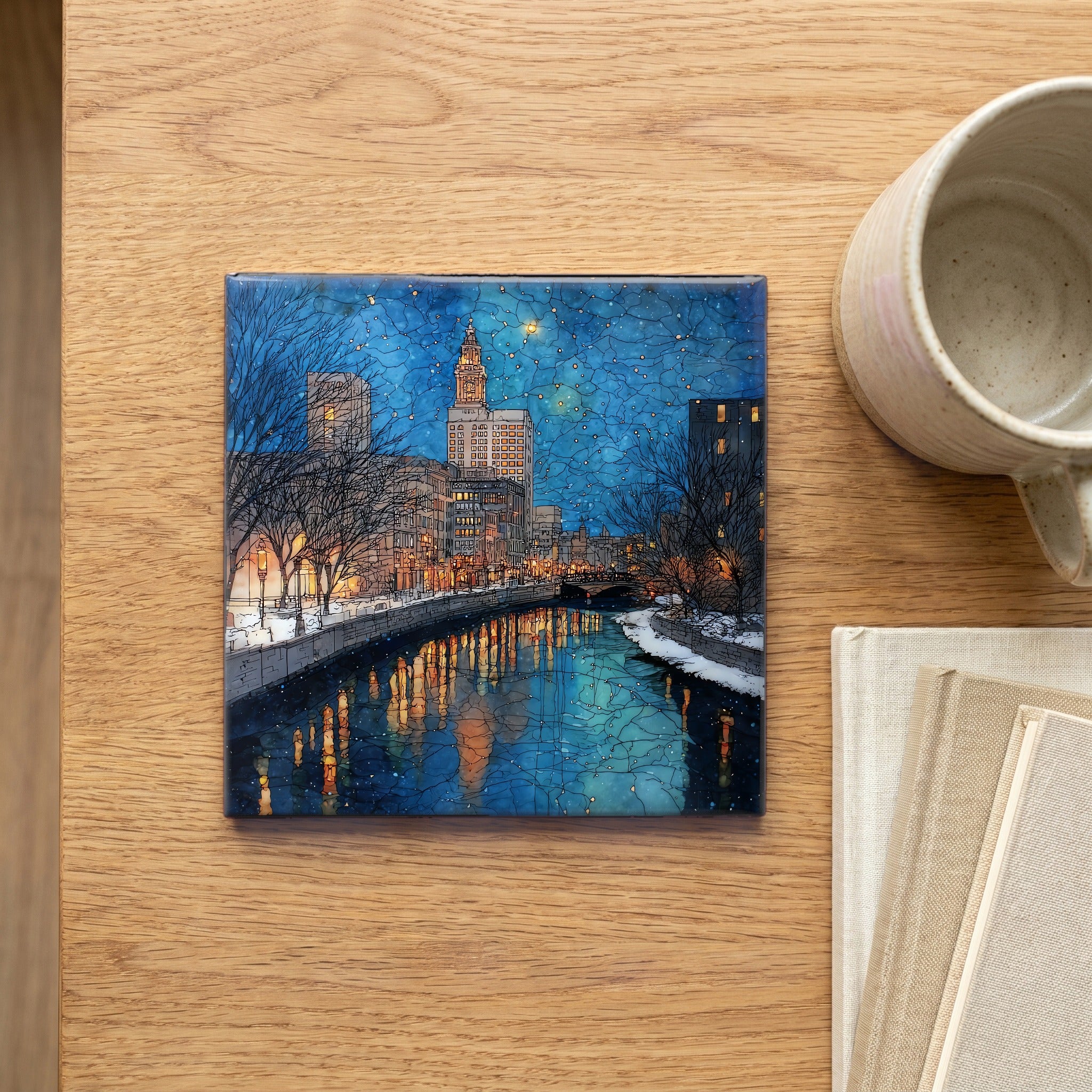 Providence WaterFire — scale