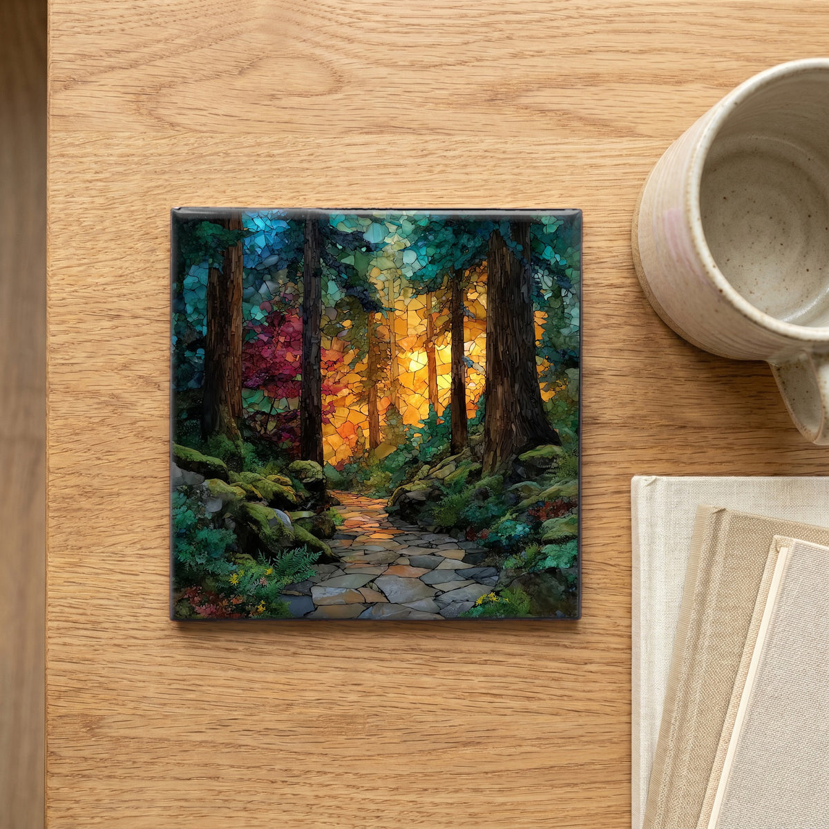 the Trail of the Cedars — scale