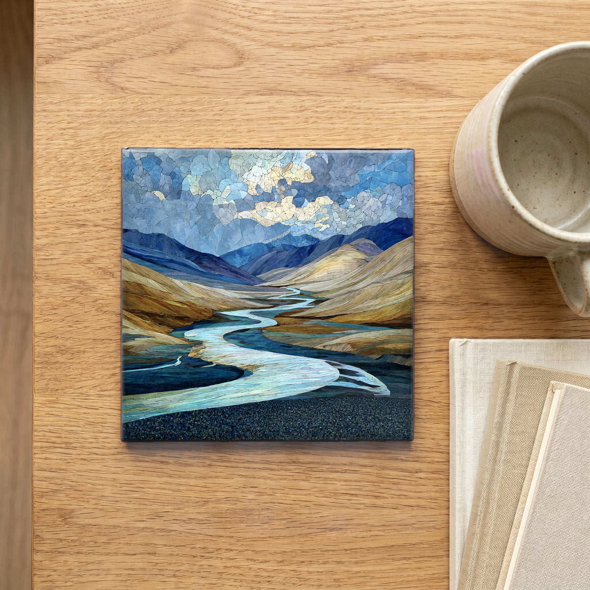 the Toklat River — scale
