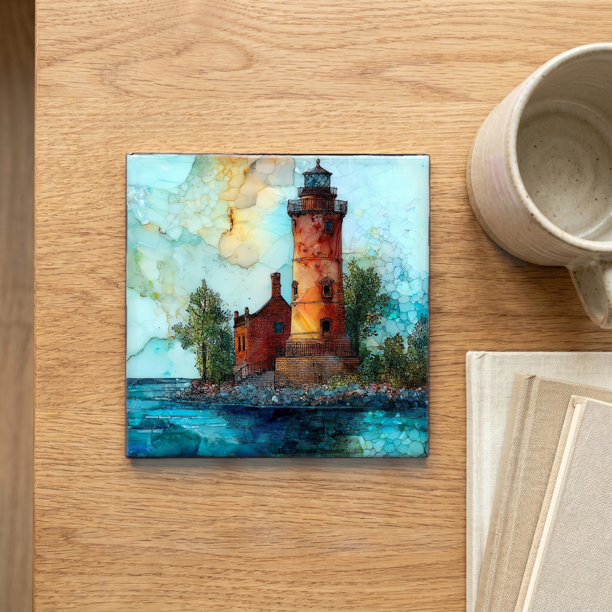 Old Mackinac Point Lighthouse — scale