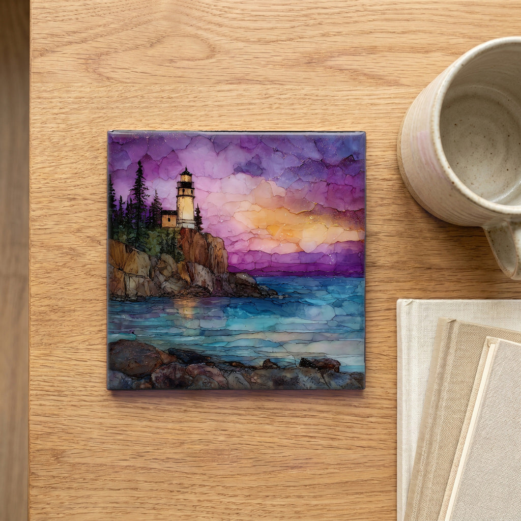 Grand Marais Lighthouse on — scale