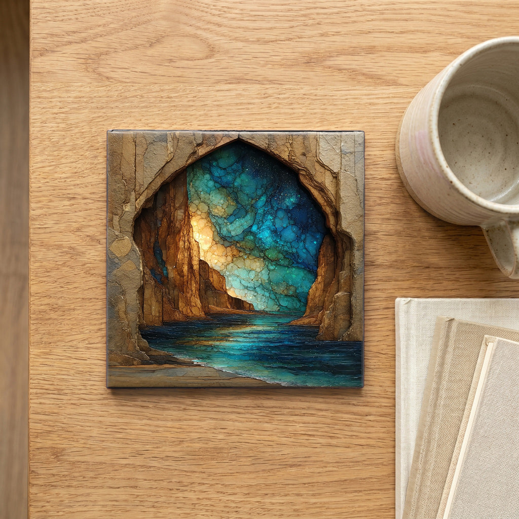 Redwall Cavern's massive arch — scale