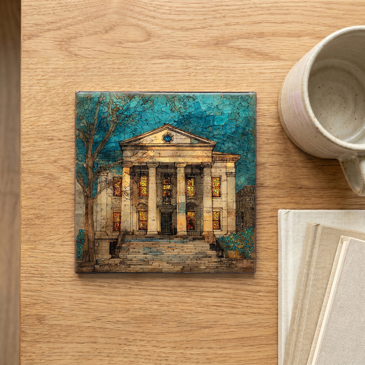 the Old Capitol Museum — scale