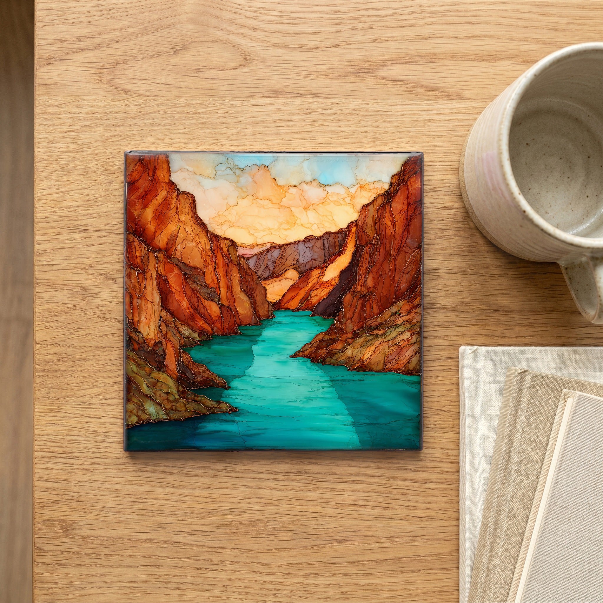Canyon Lake — scale