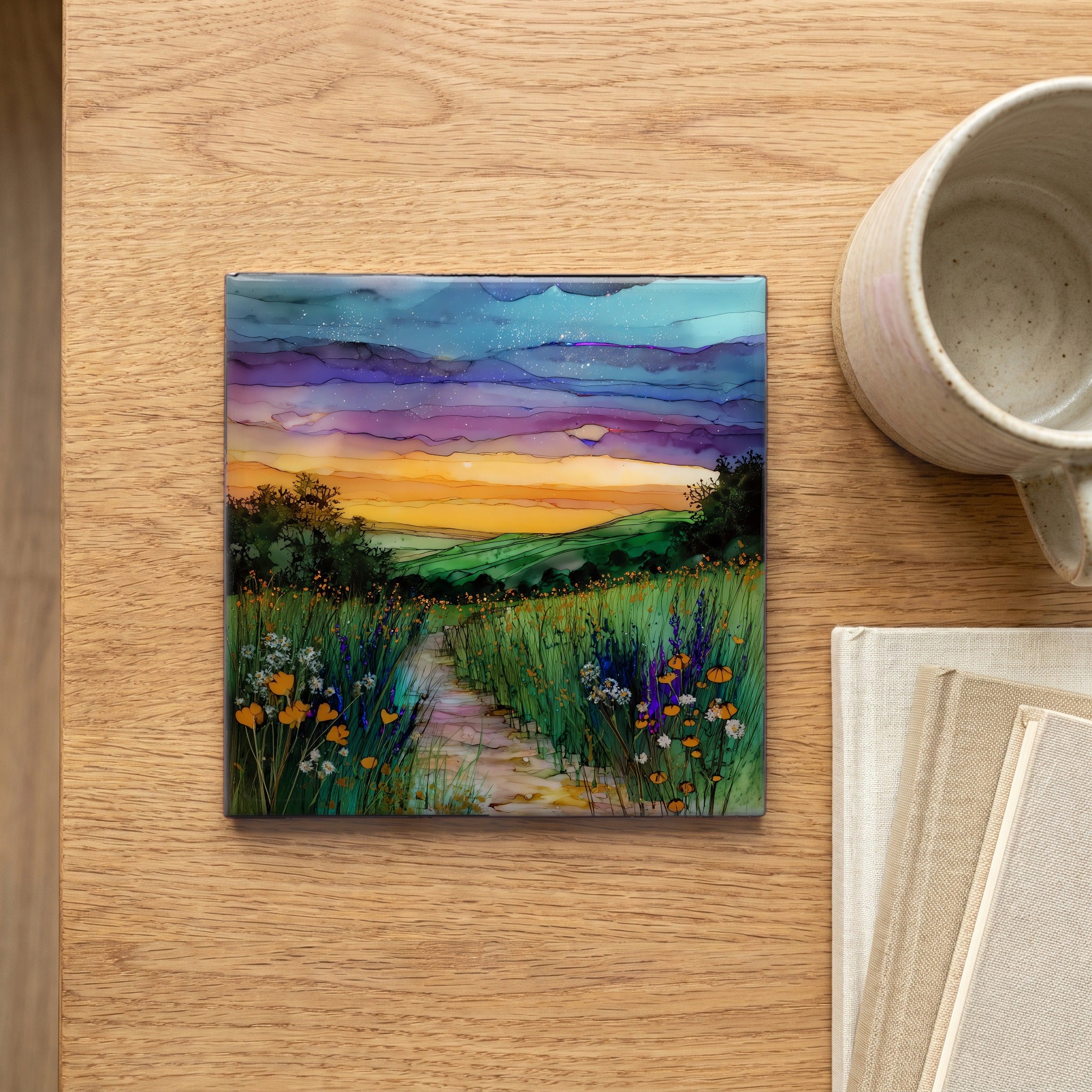 Tesero Cross-Country Meadow — scale