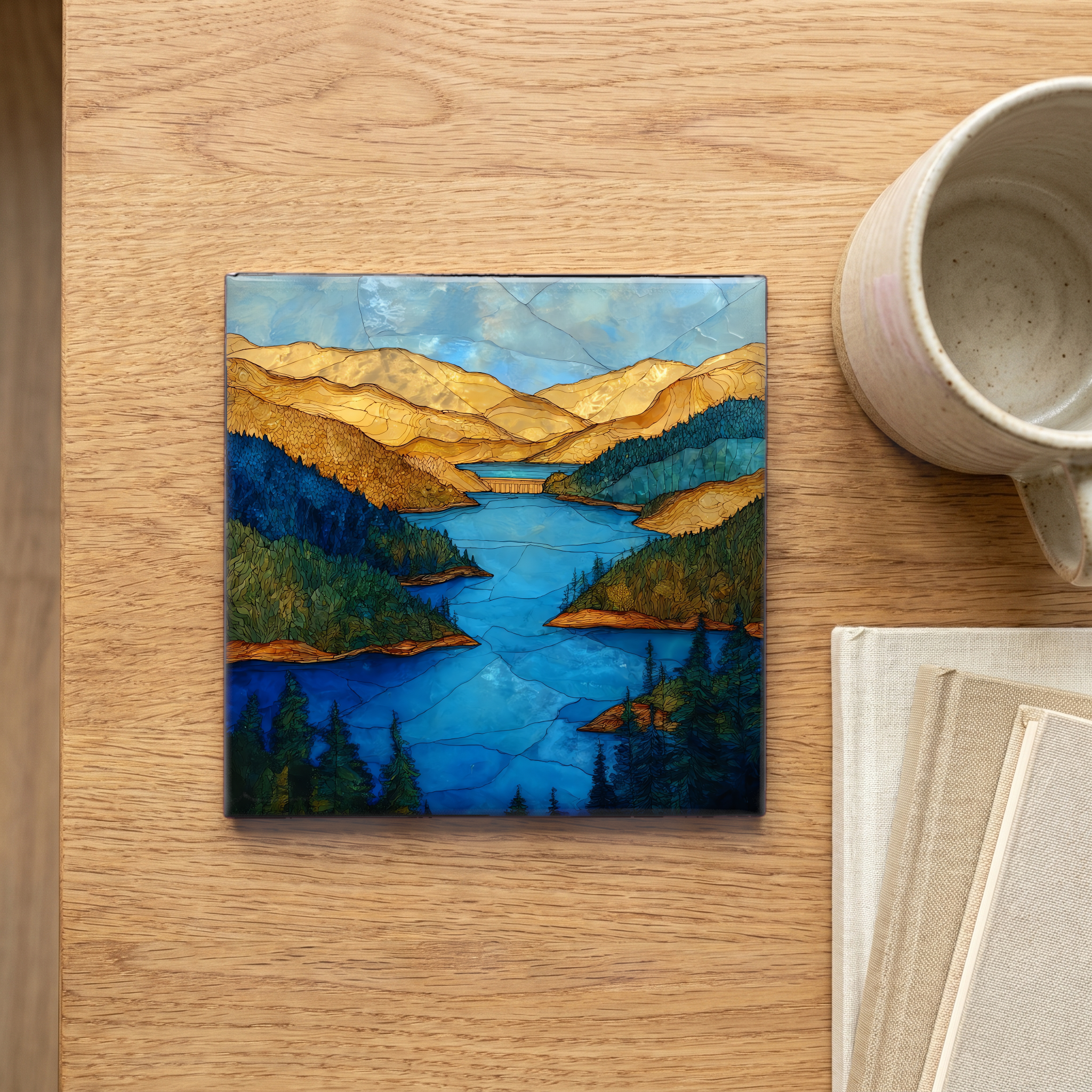 Lake Shasta — scale