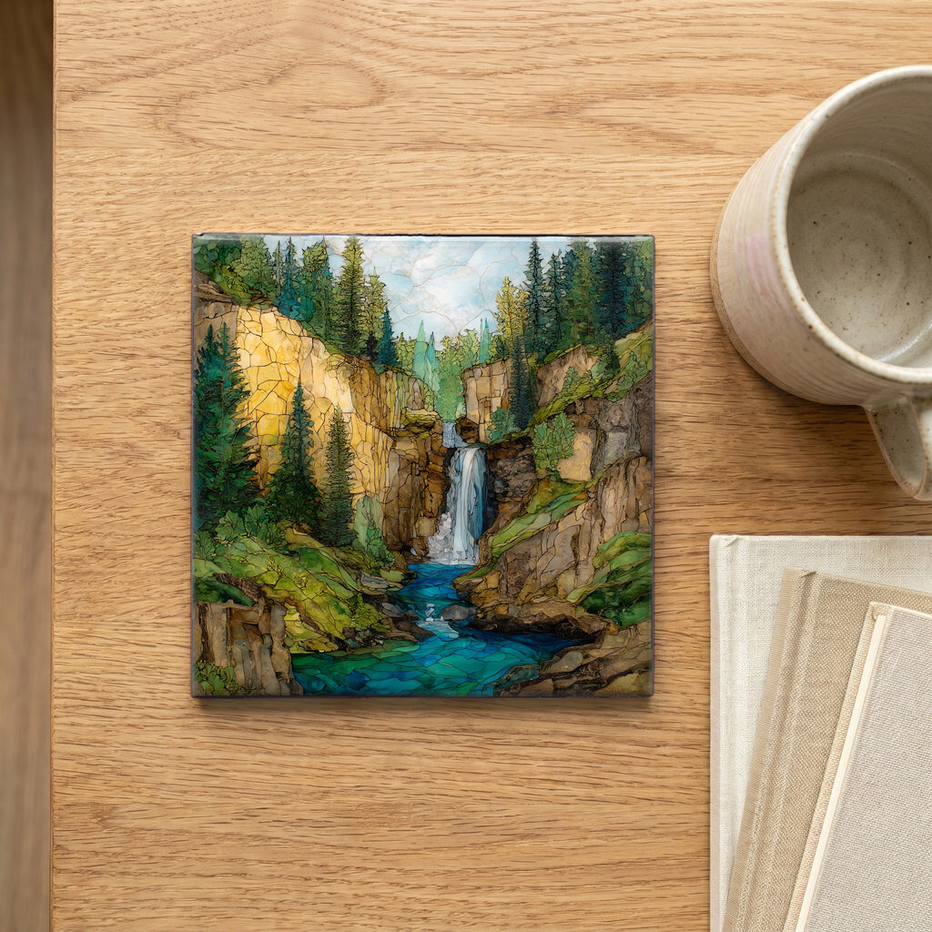 Roughlock Falls — scale