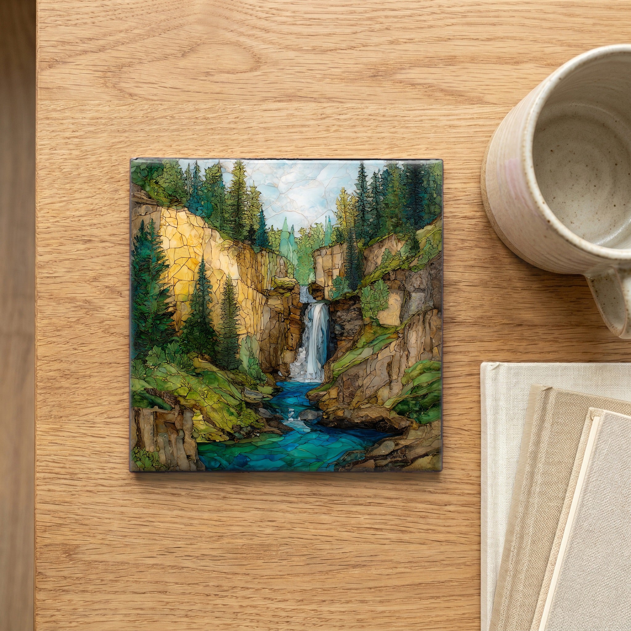 Roughlock Falls — scale