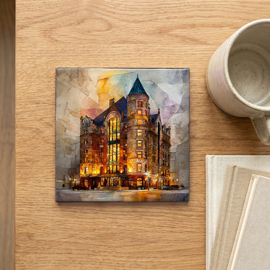 Brown Palace Denver Denver Metro Ceramic Art Tile — scale