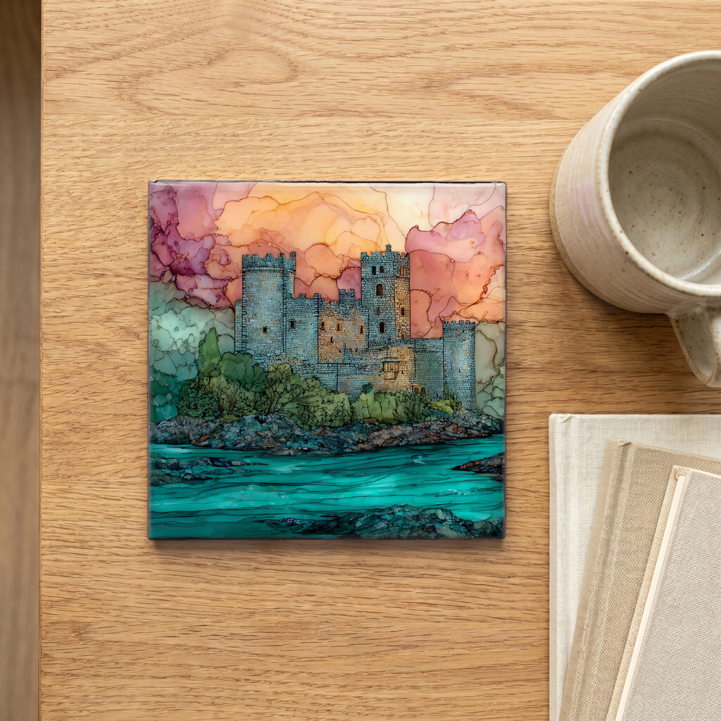 Cahir Castle — scale