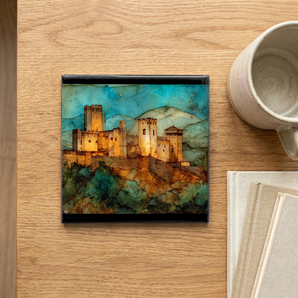 Chlemoutsi Castle — scale