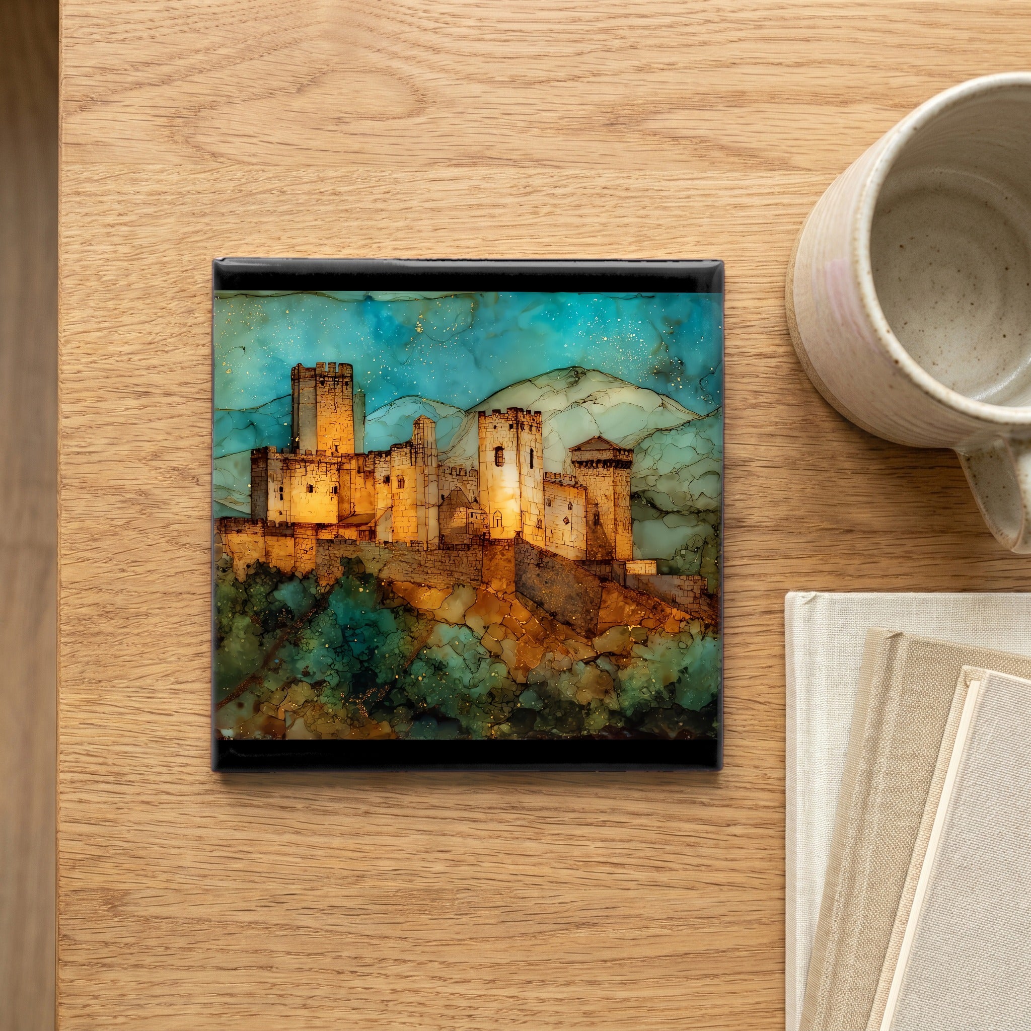 Chlemoutsi Castle — scale