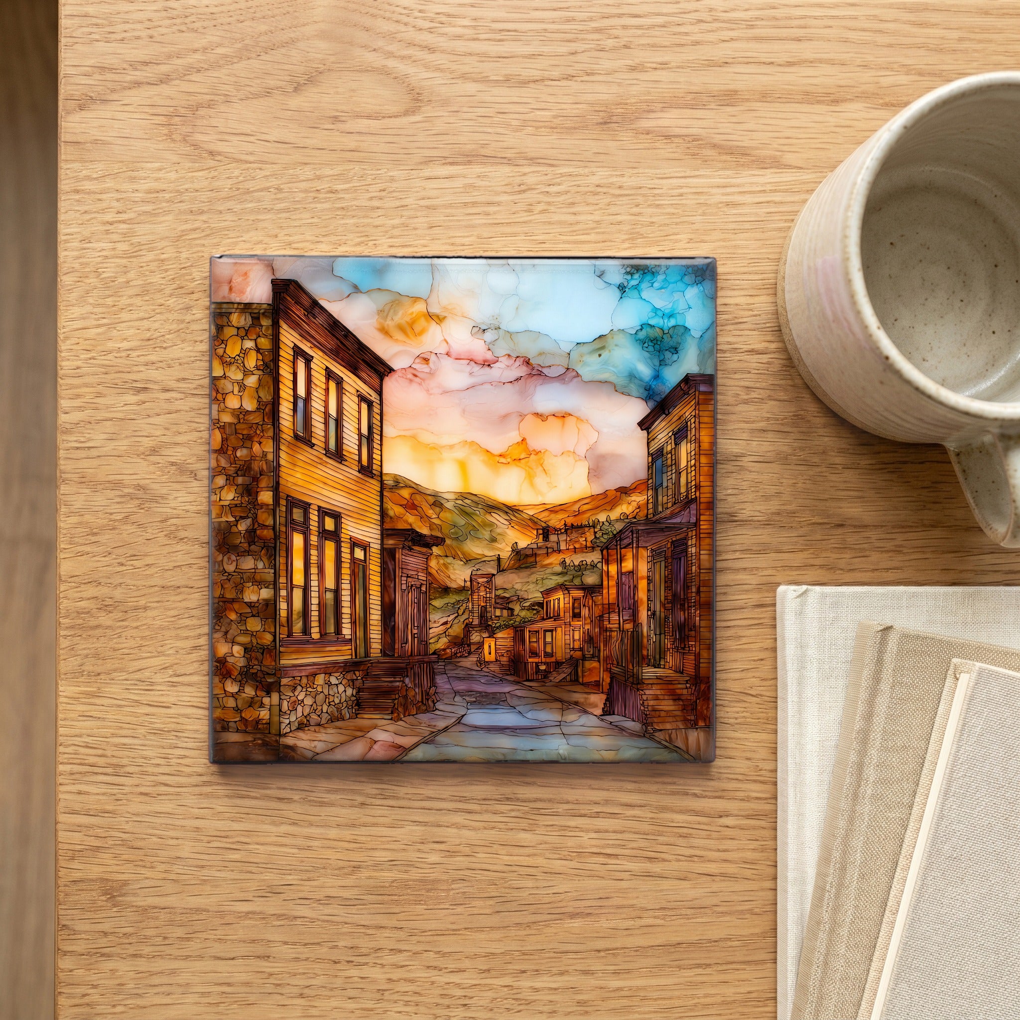 Jerome historic streets — scale