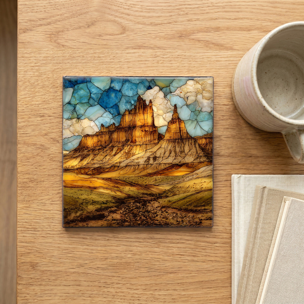 Castle Rock chalk badlands — scale