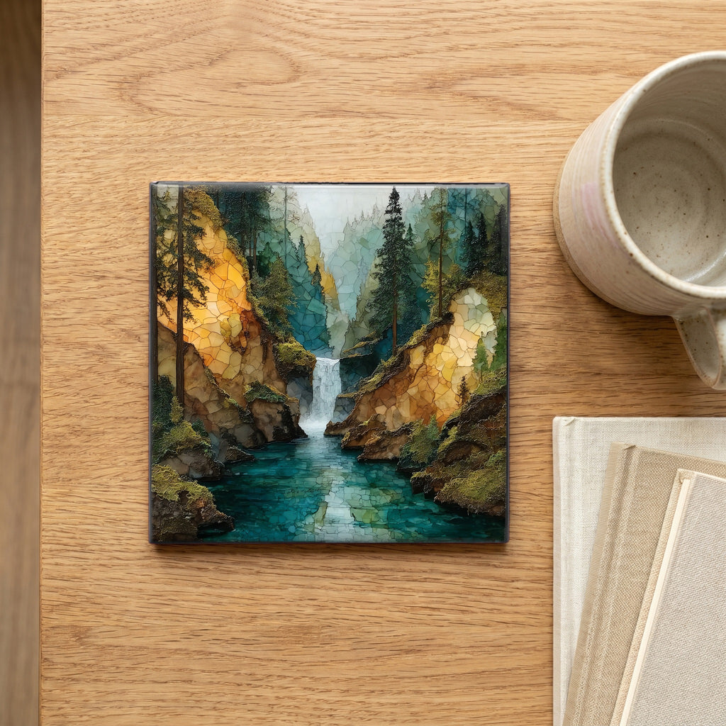 Ouzel Falls — scale