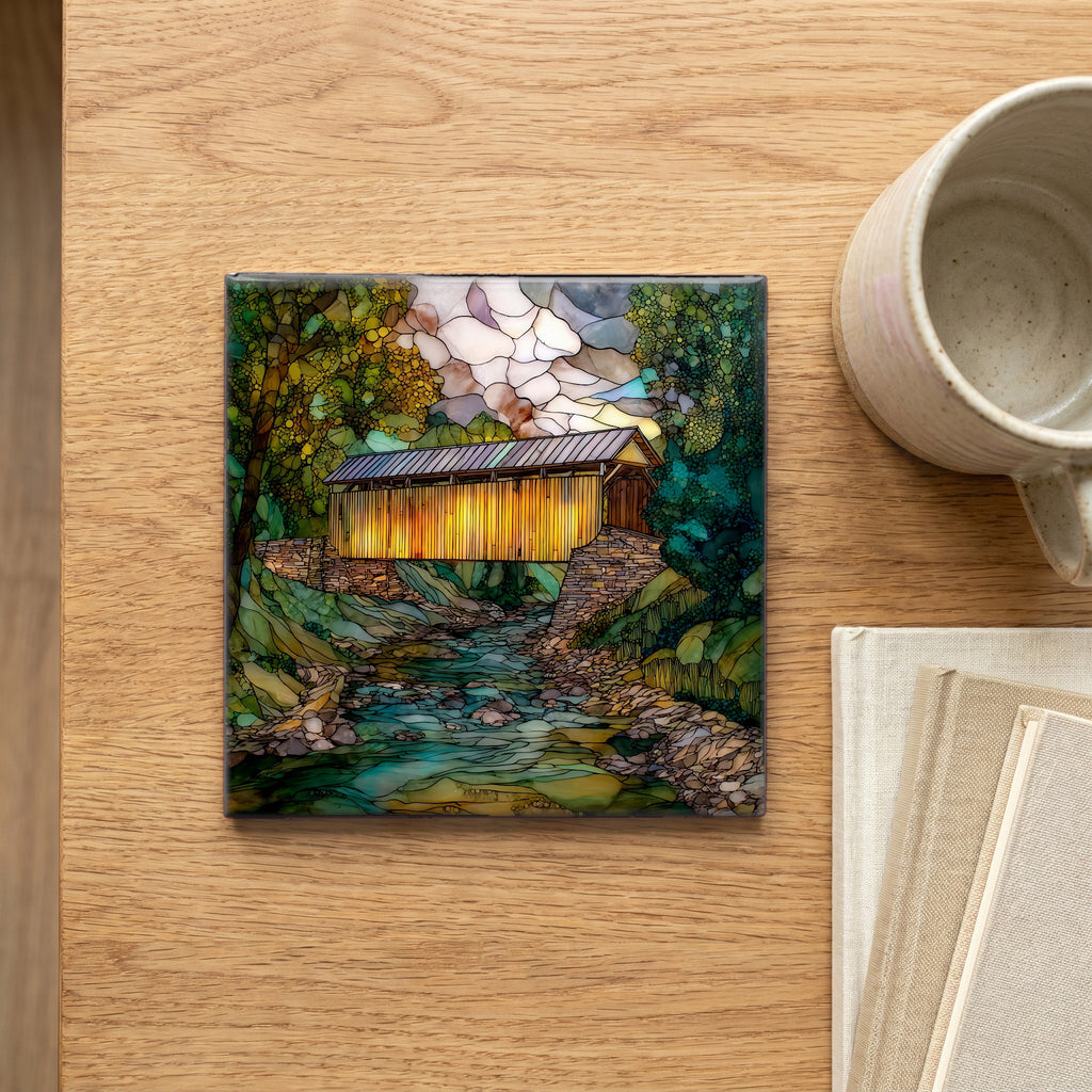 Imes Covered Bridge — scale