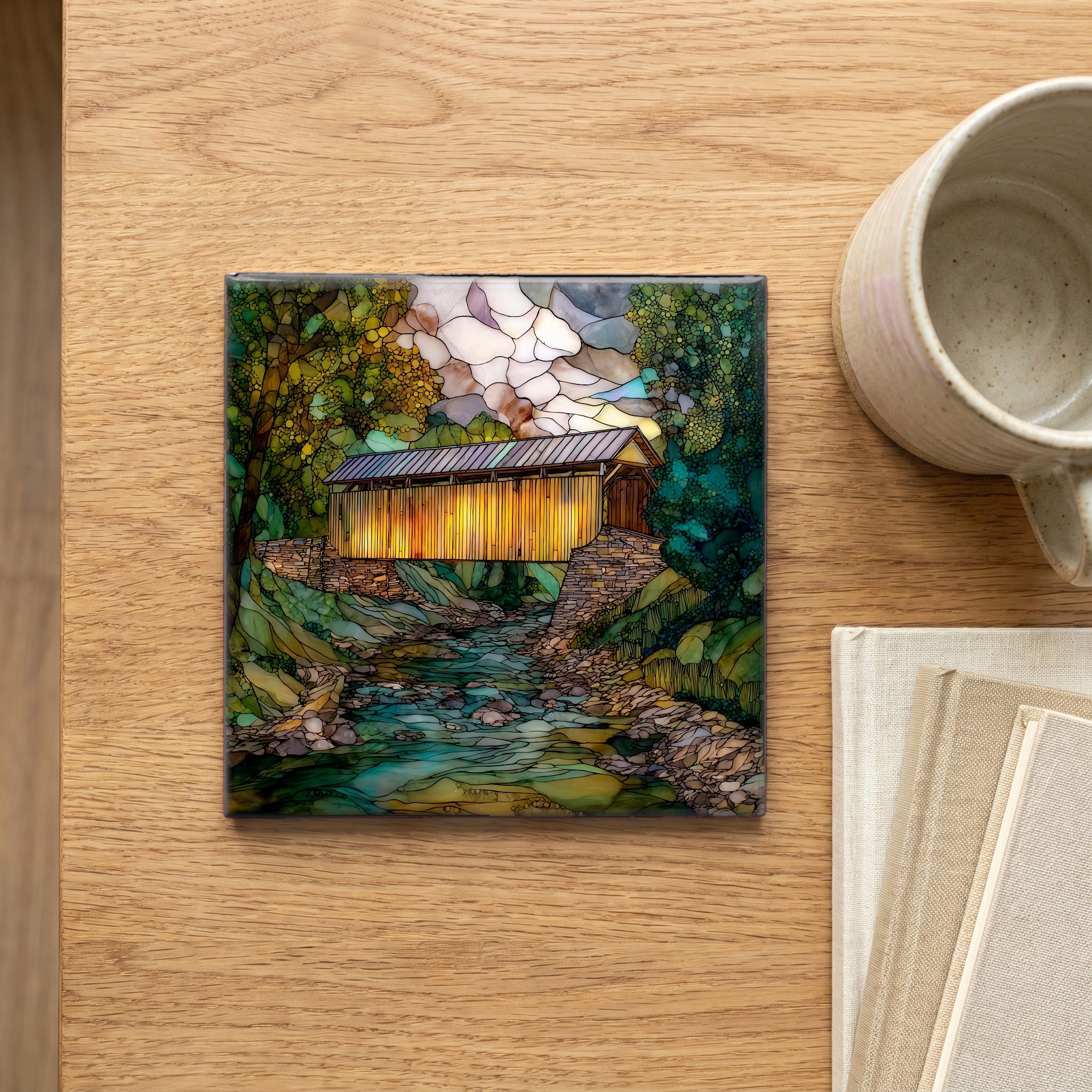 Imes Covered Bridge — scale