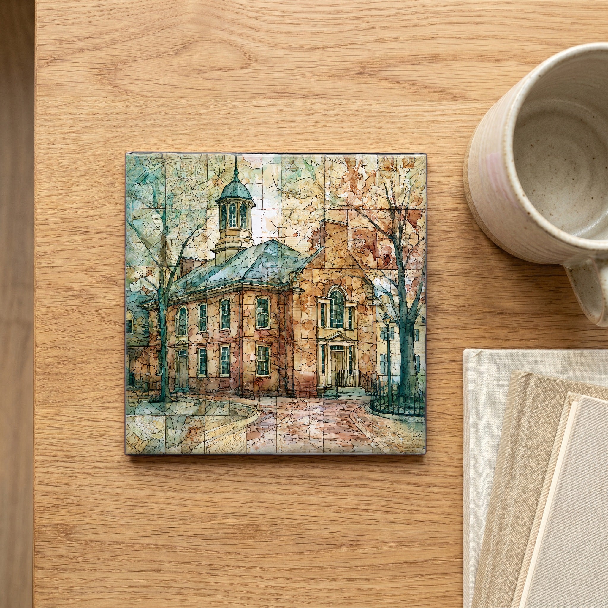 the New Castle Court House Green — scale