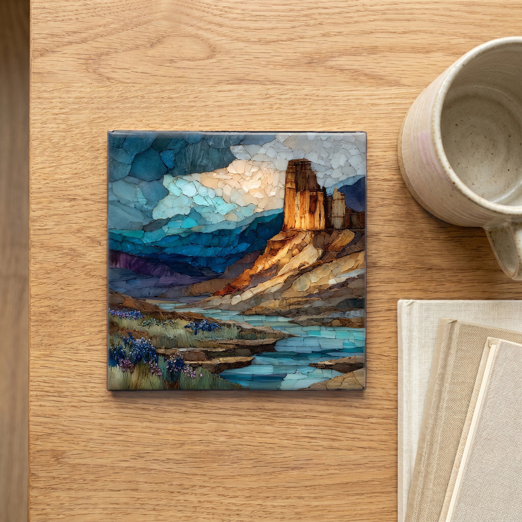 Grand Canyon Bell Rock formation set — scale
