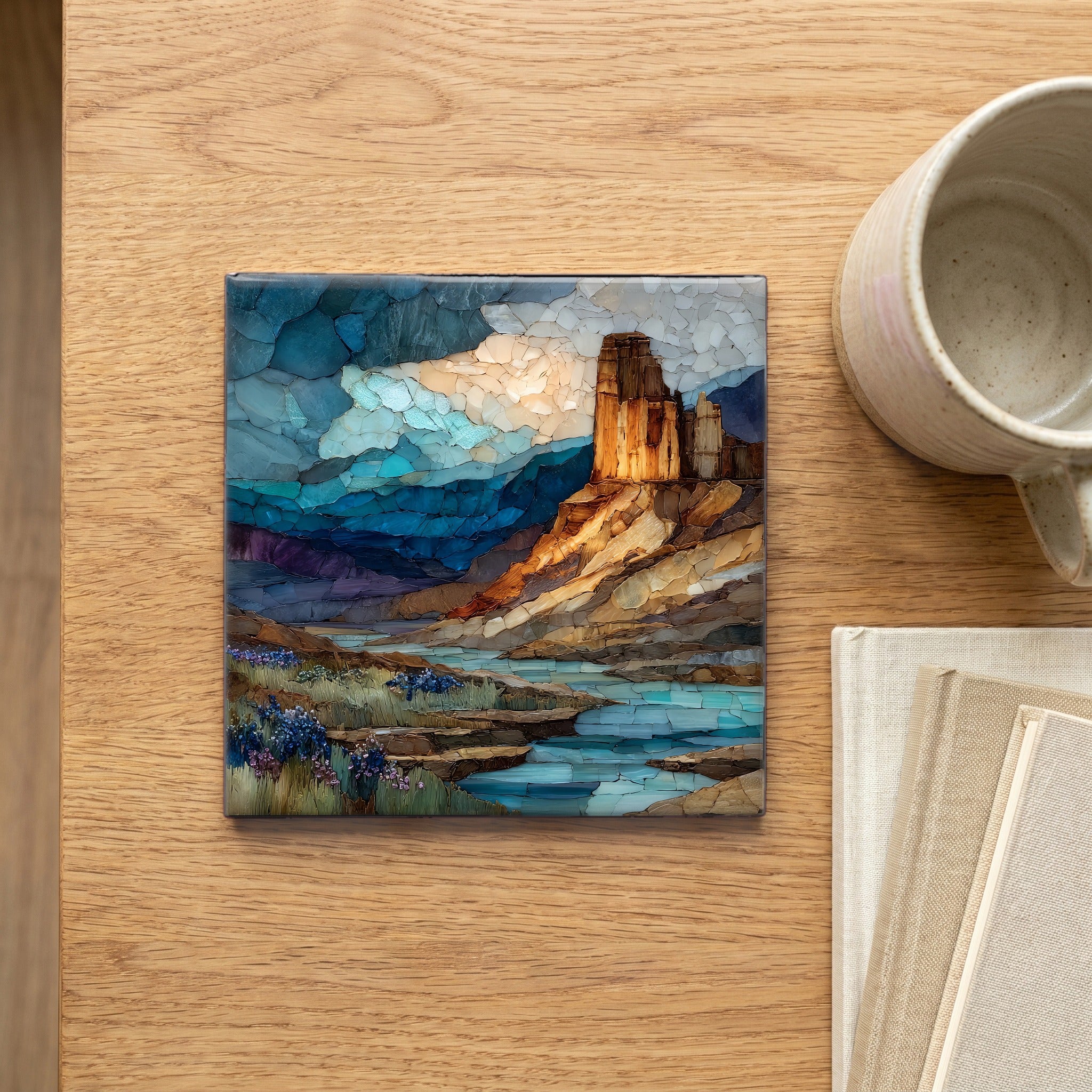 Grand Canyon Bell Rock formation set — scale