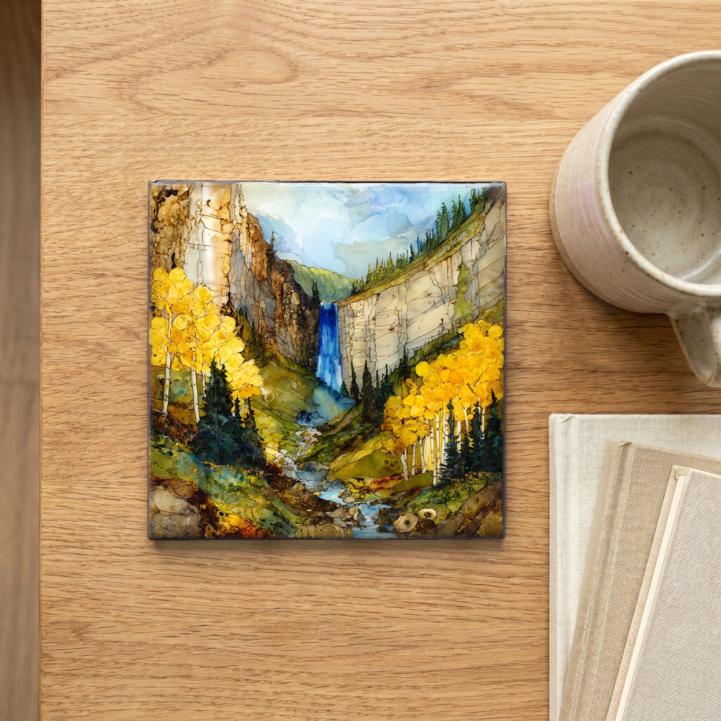 Bridal Veil Falls in — scale