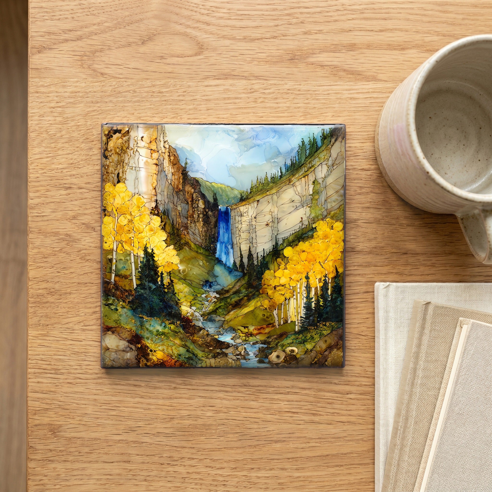 Bridal Veil Falls in — scale