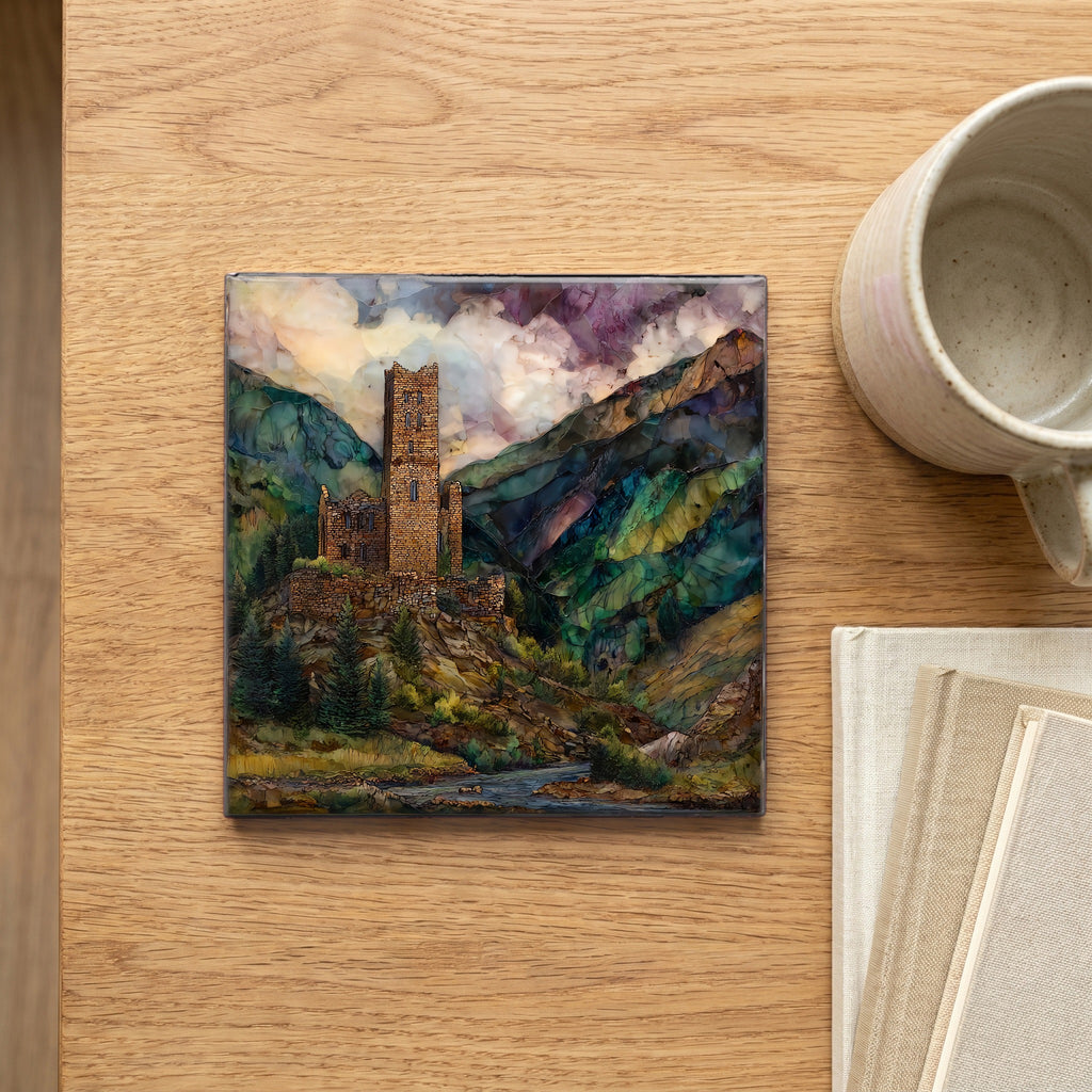 Stokes Castle near Austin — scale