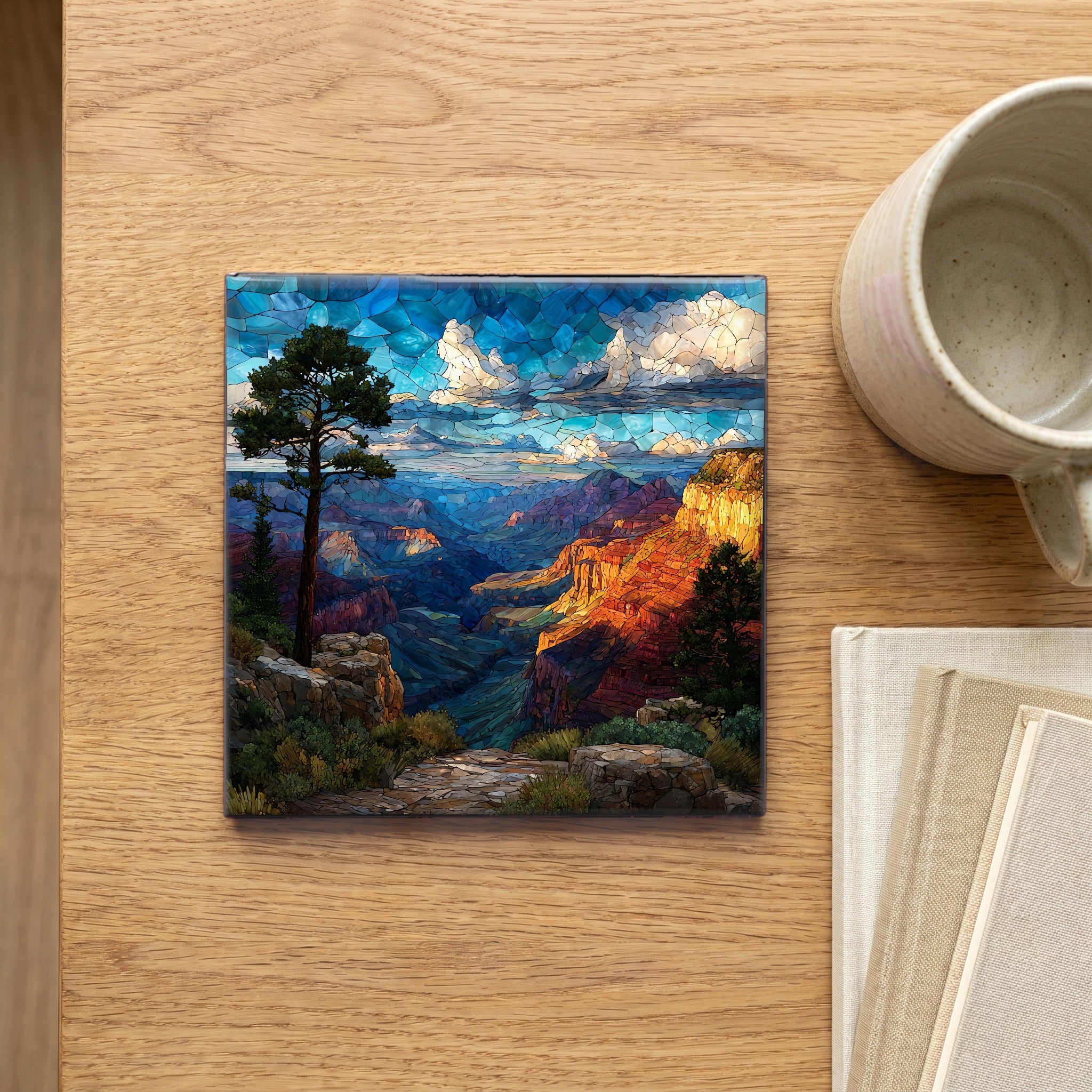 the Cedar Ridge view — scale