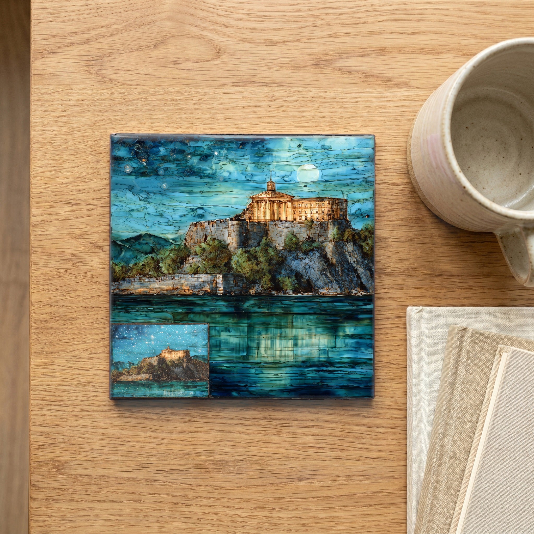 Old Fortress of Corfu — scale