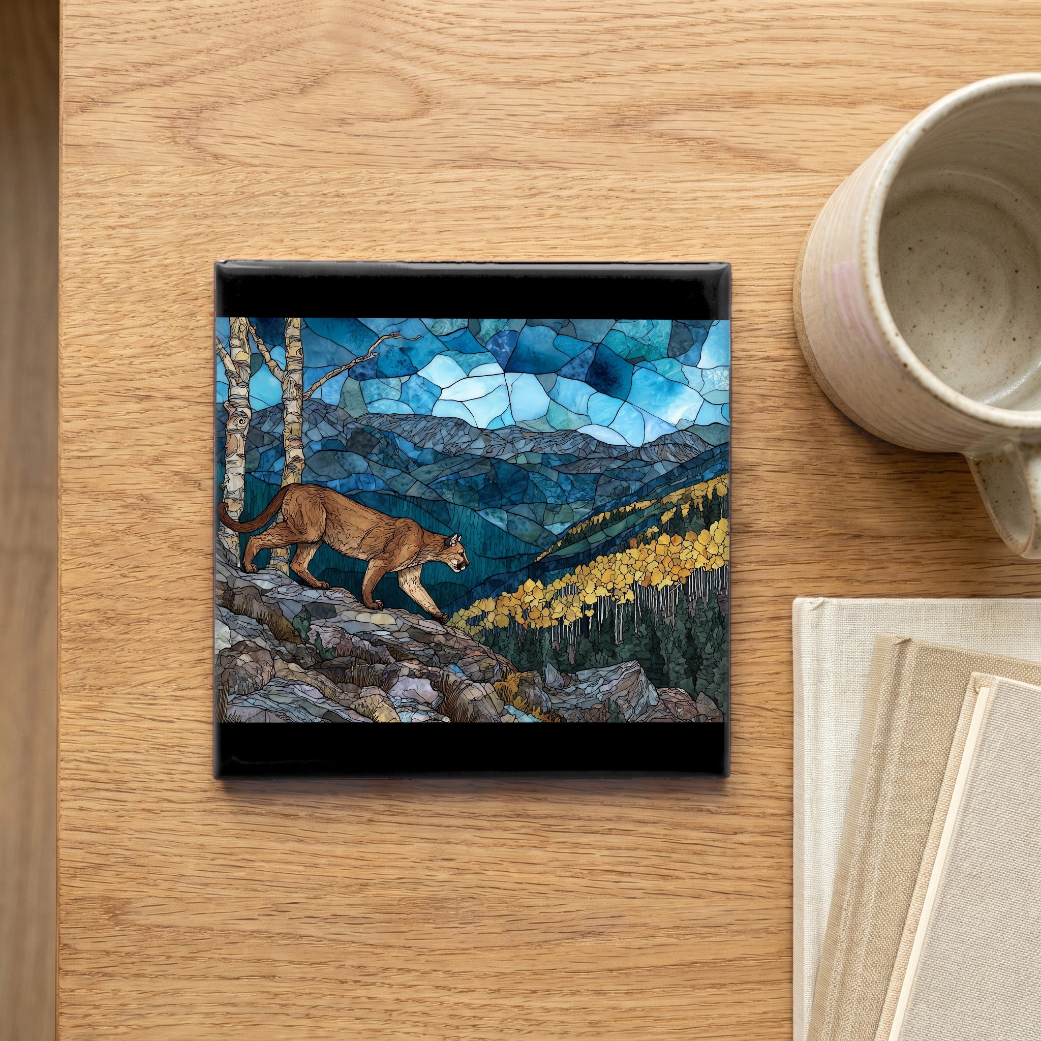 a mountain lion — scale