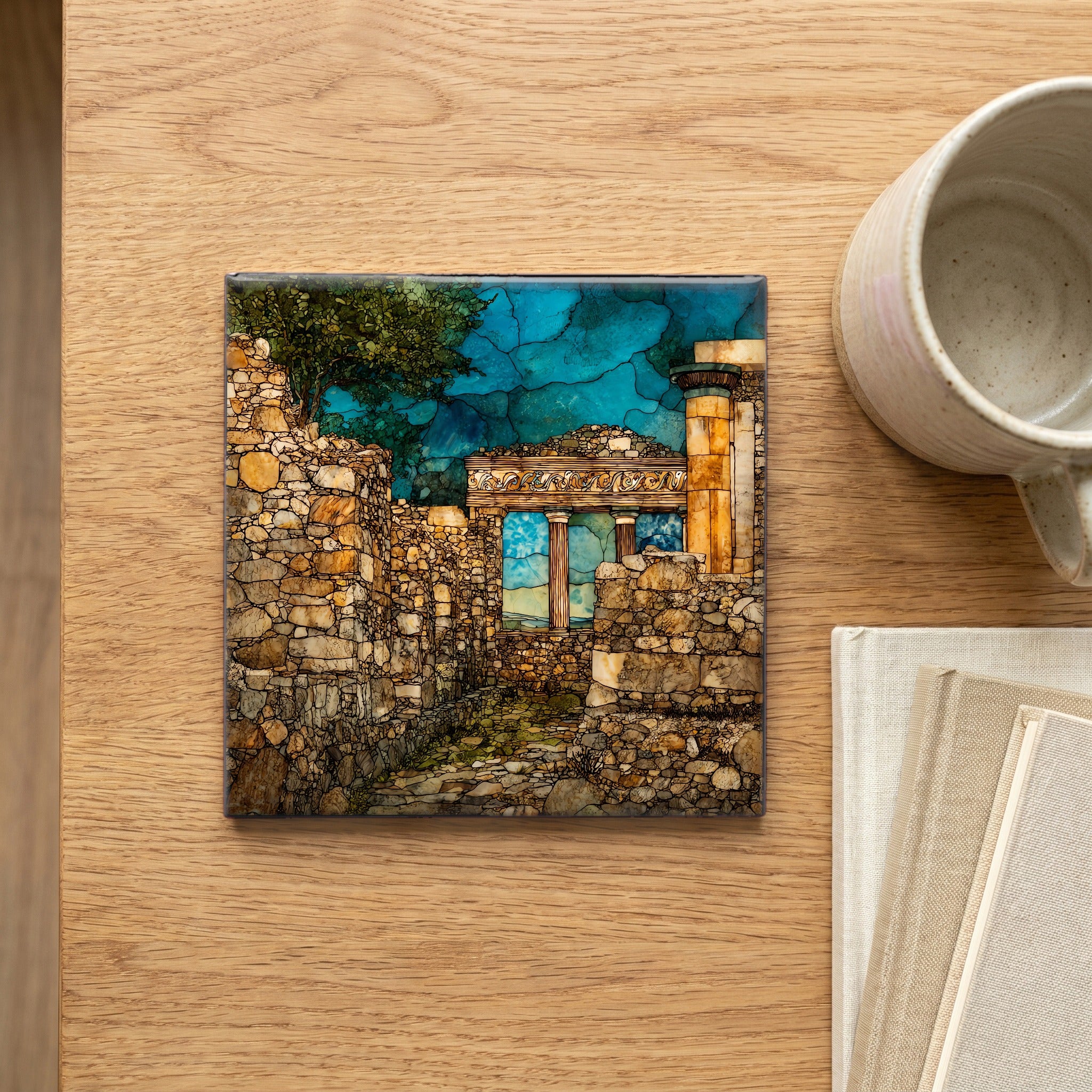 Minoan Palace of Phaistos — scale