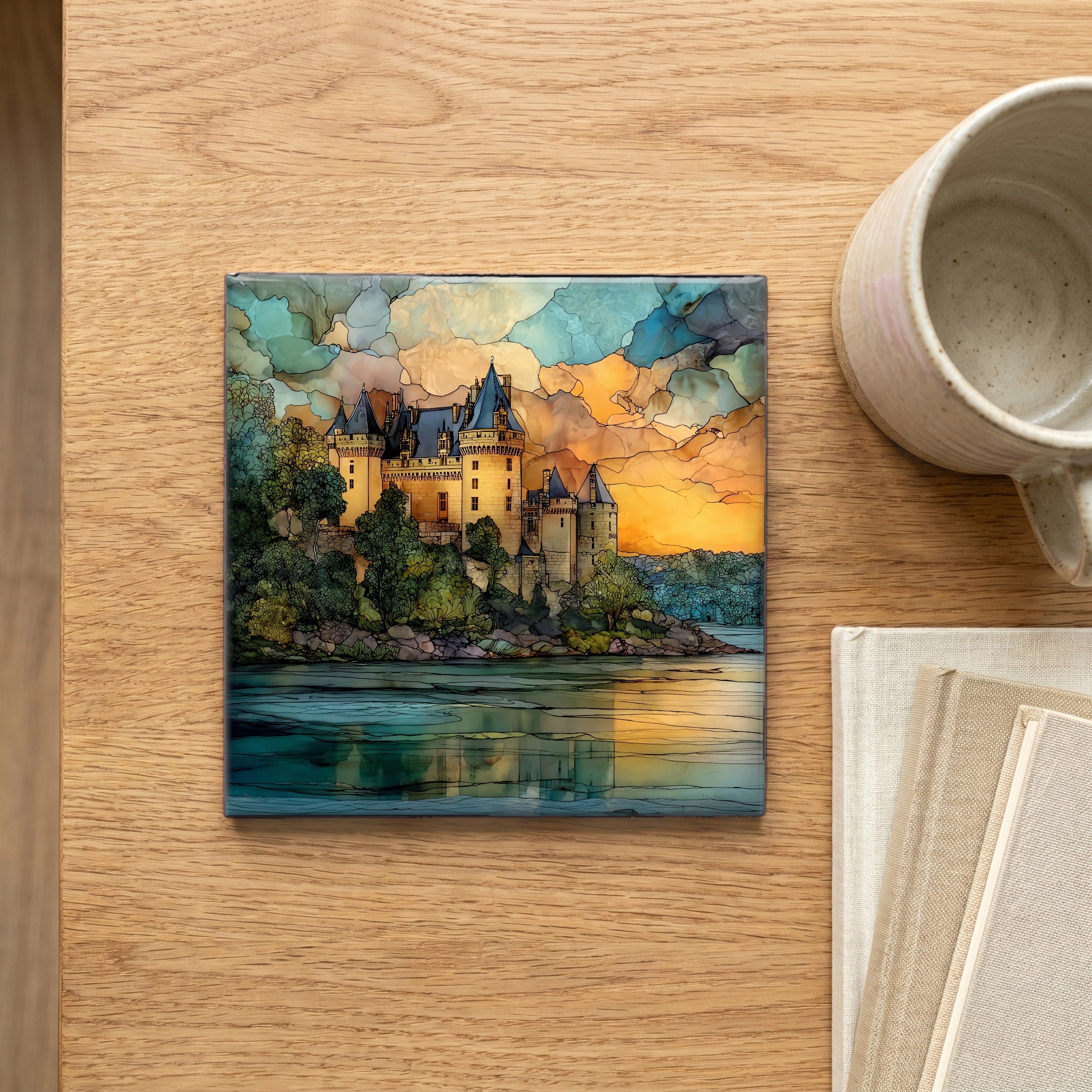 Chateau de Montsoreau — scale