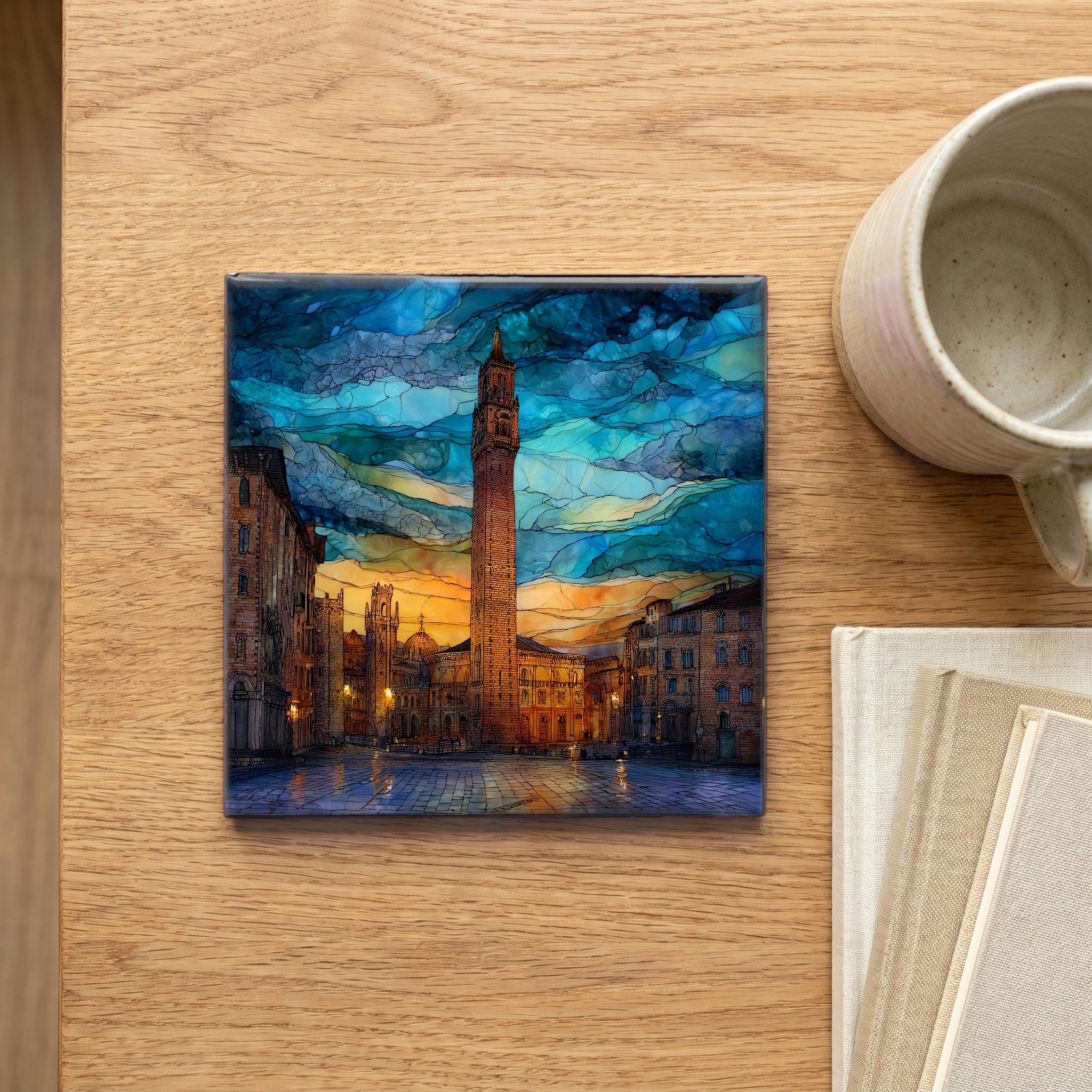 Piazza del Campo — scale