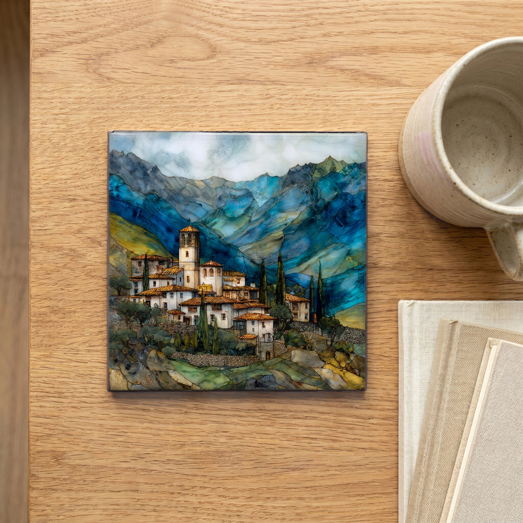 Grazalema mountain village — scale