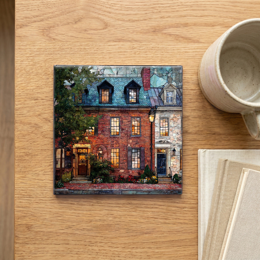 the Wethersfield Old Brick — scale