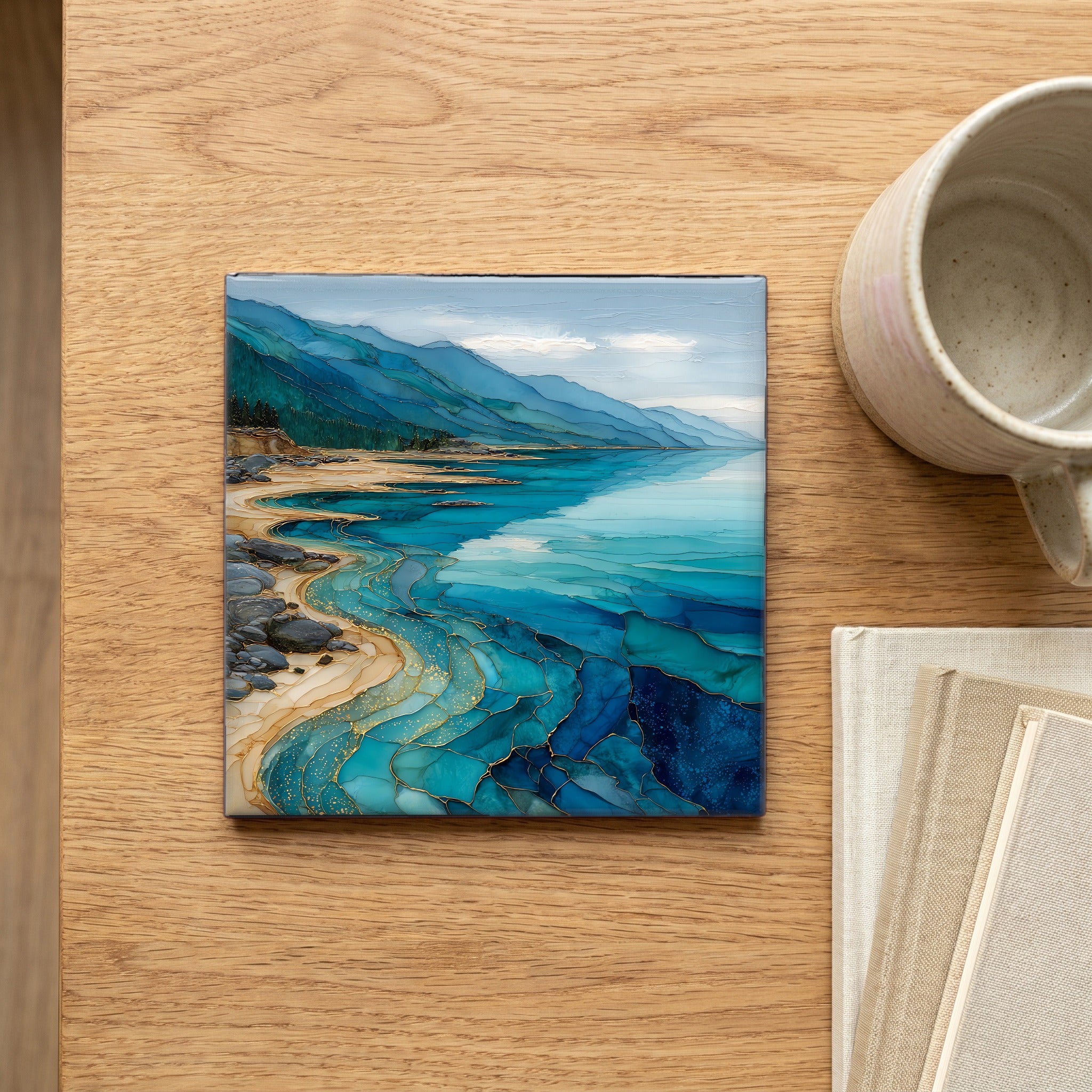 Sandbeach Lake — scale