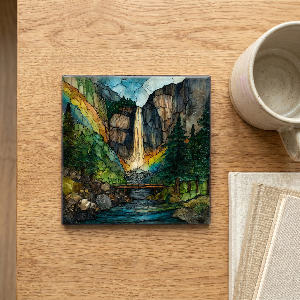 Rainbow Falls on the Bullhead Trail — scale