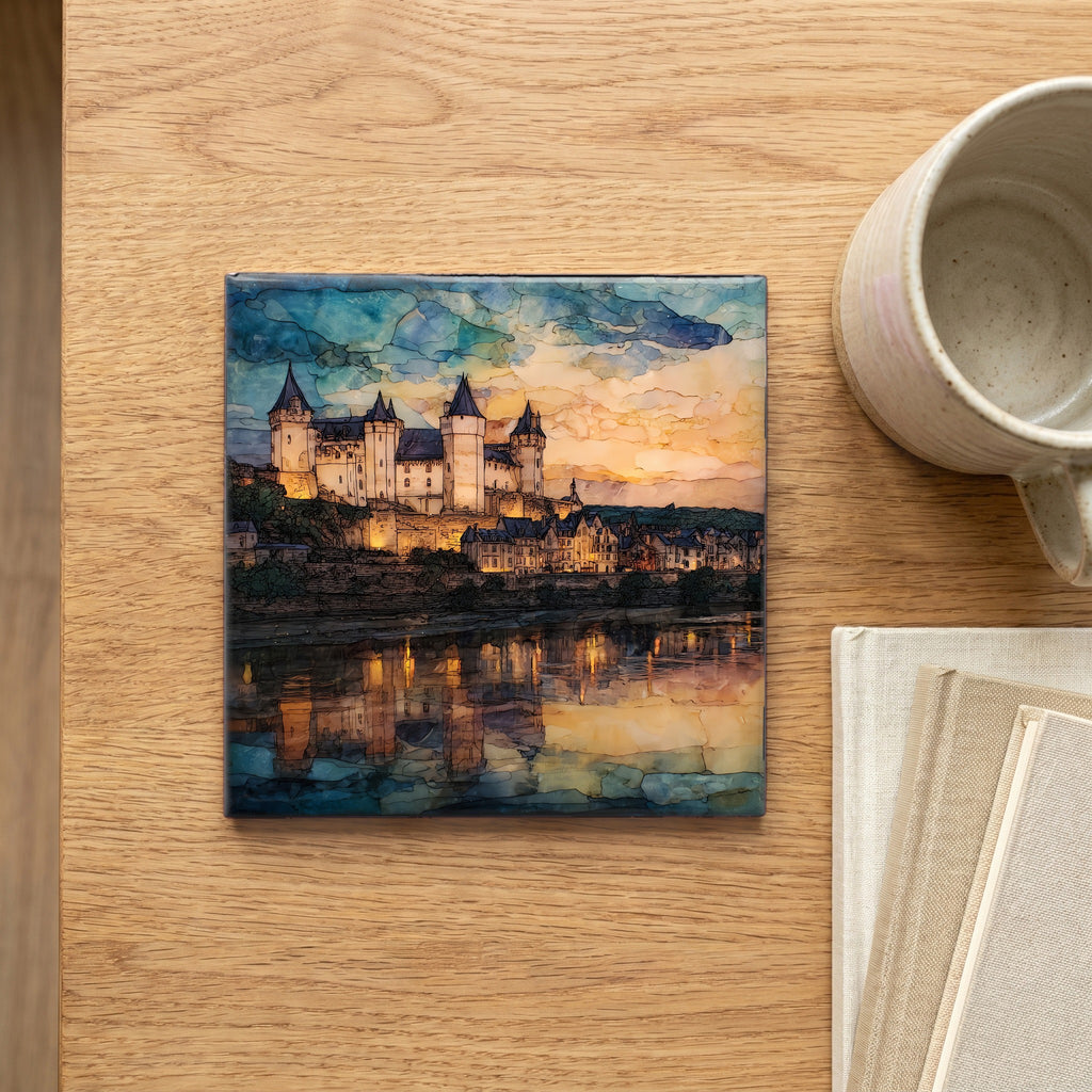 Chateau de Chinon — scale
