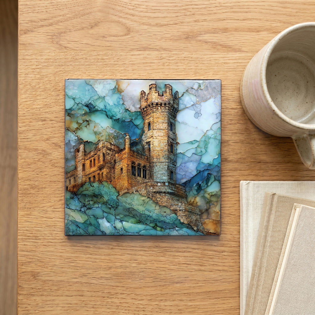 Lambert Castle — scale