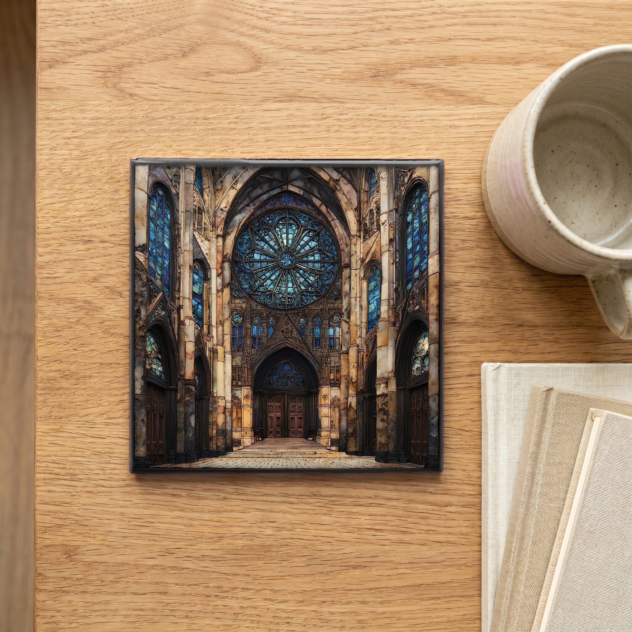 the Cathedral of St John the Divine in — scale