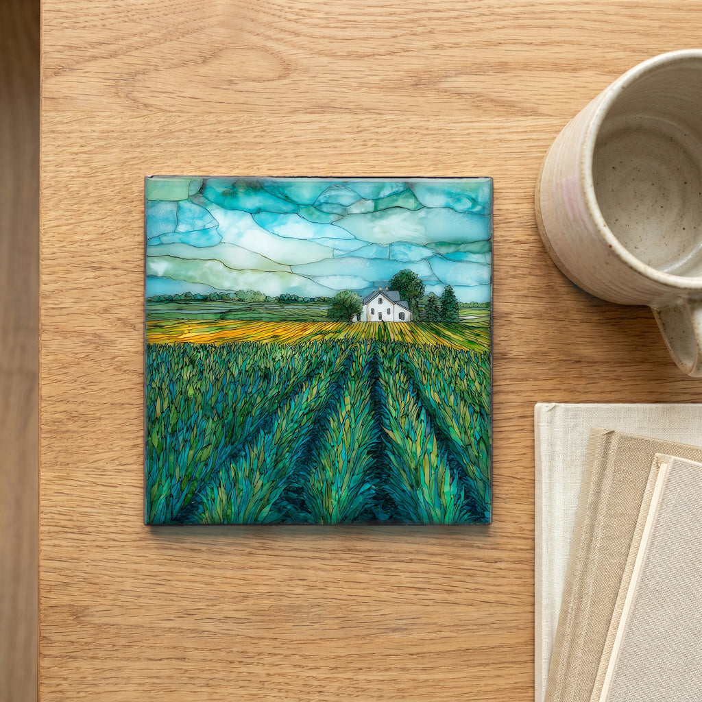the Field of Dreams cornfield outfield — scale