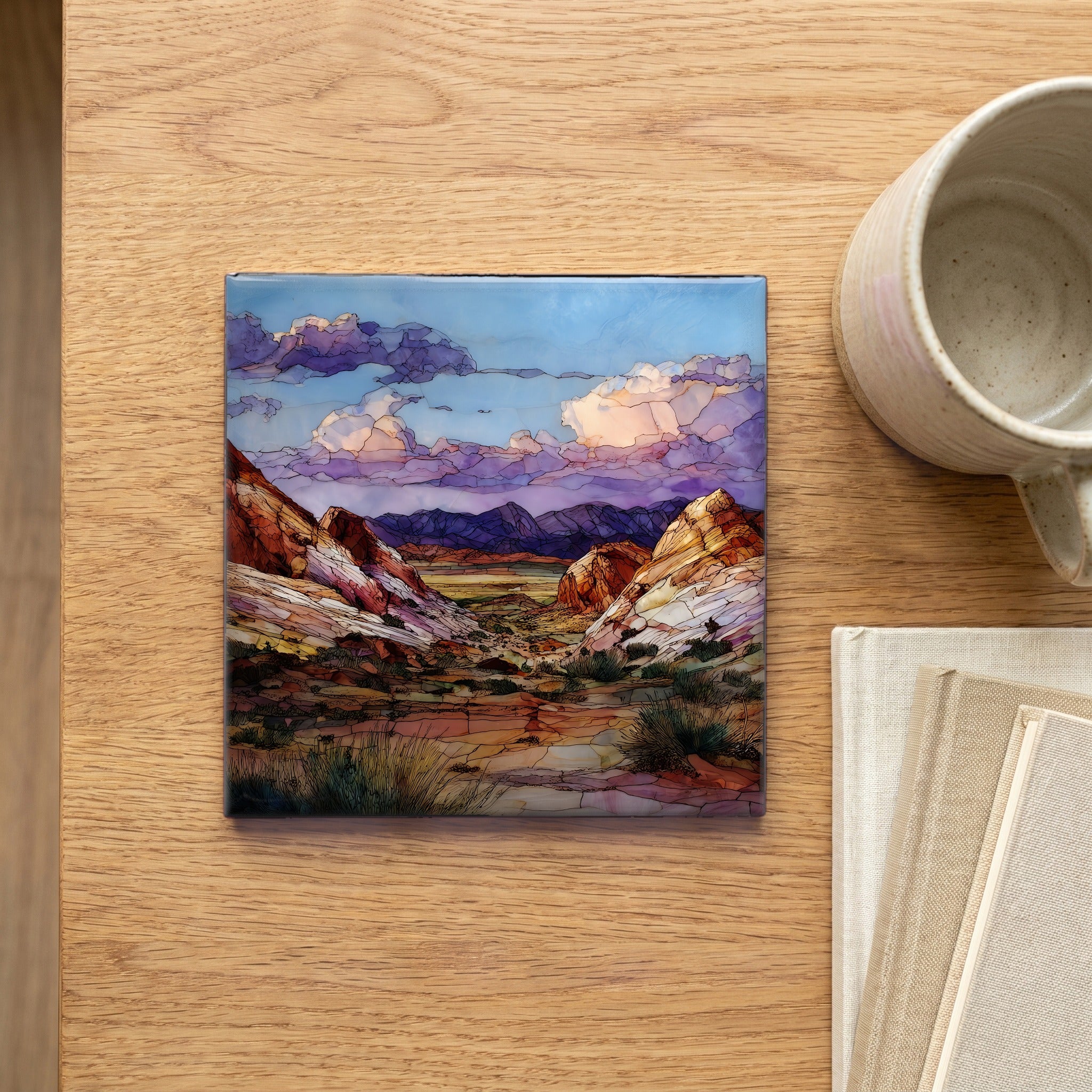 Rainbow Vista — scale