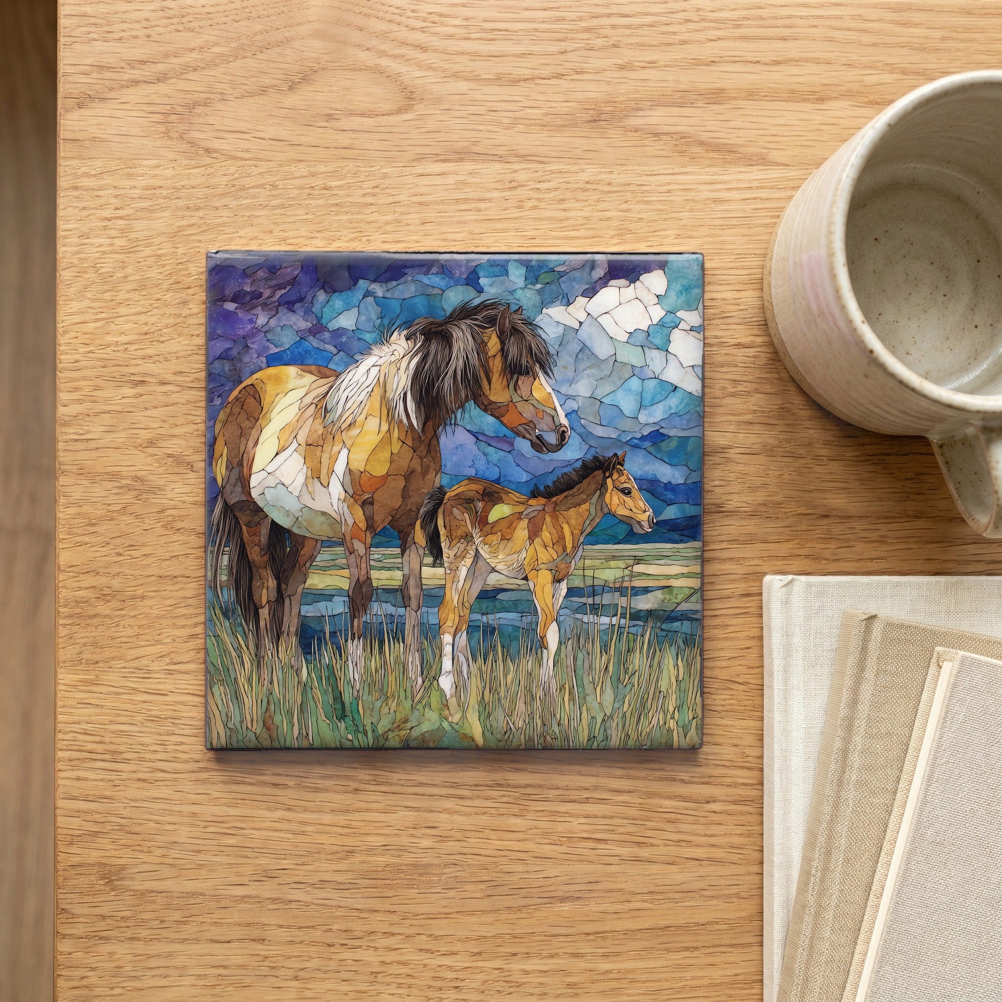 a Chincoteague pony foal — scale
