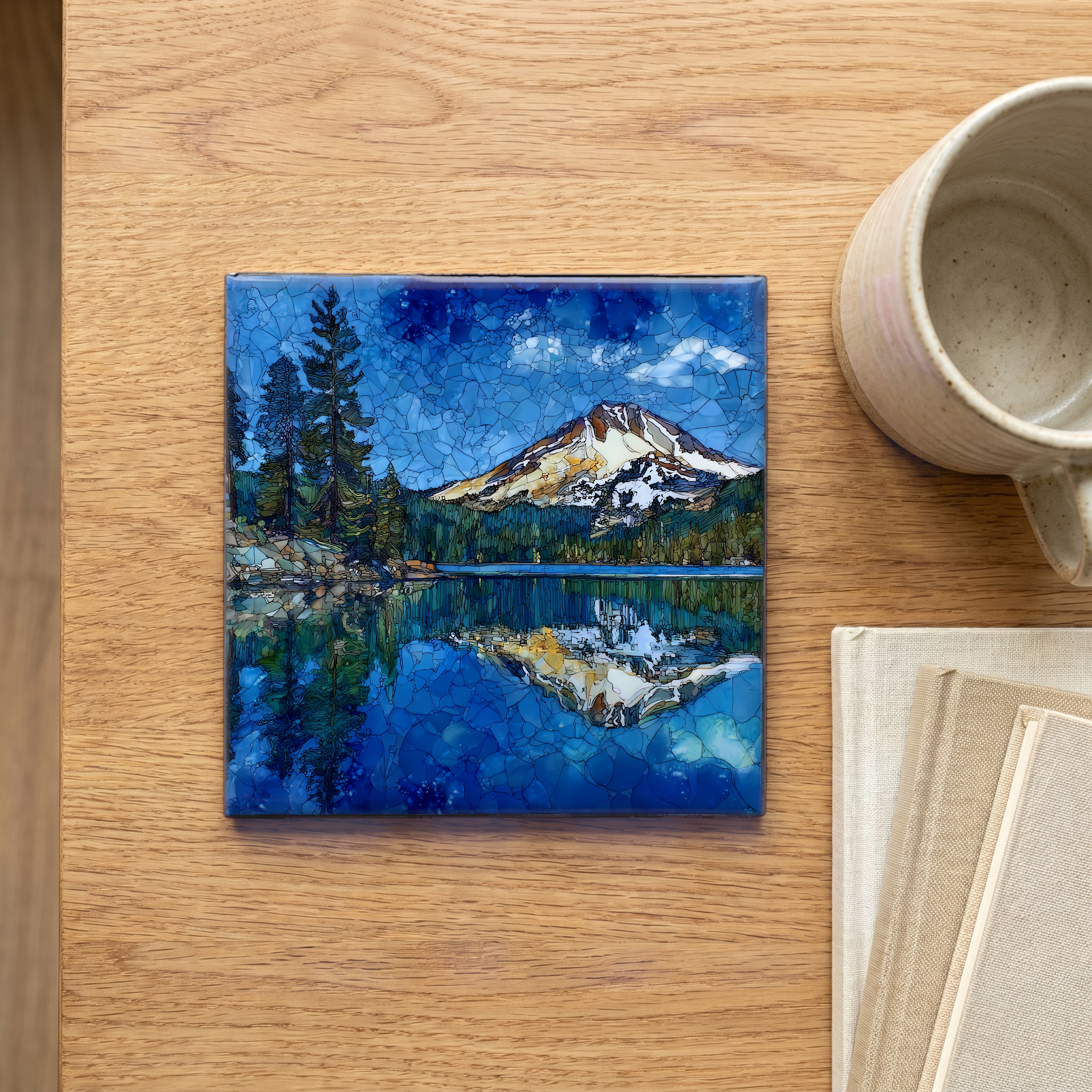 Lassen Peak — scale