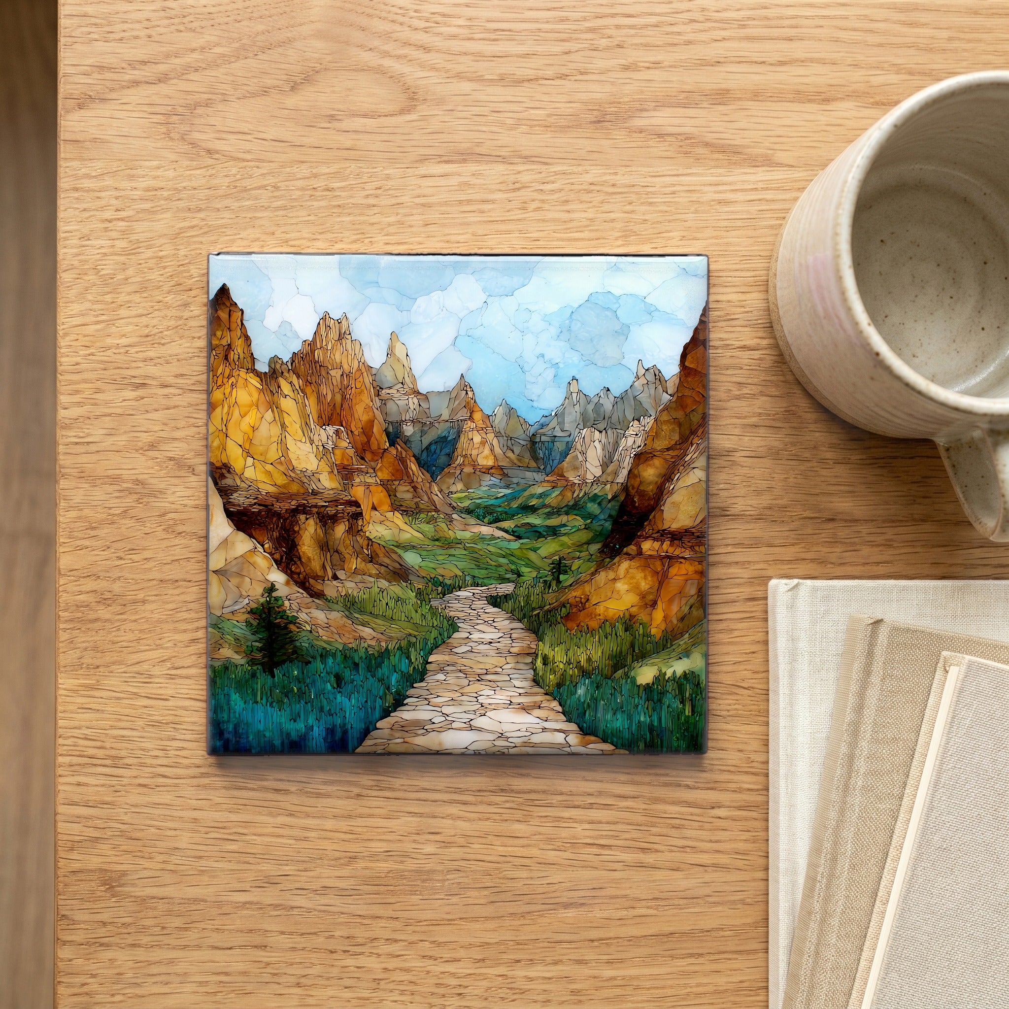 Badlands Door Trail leading — scale