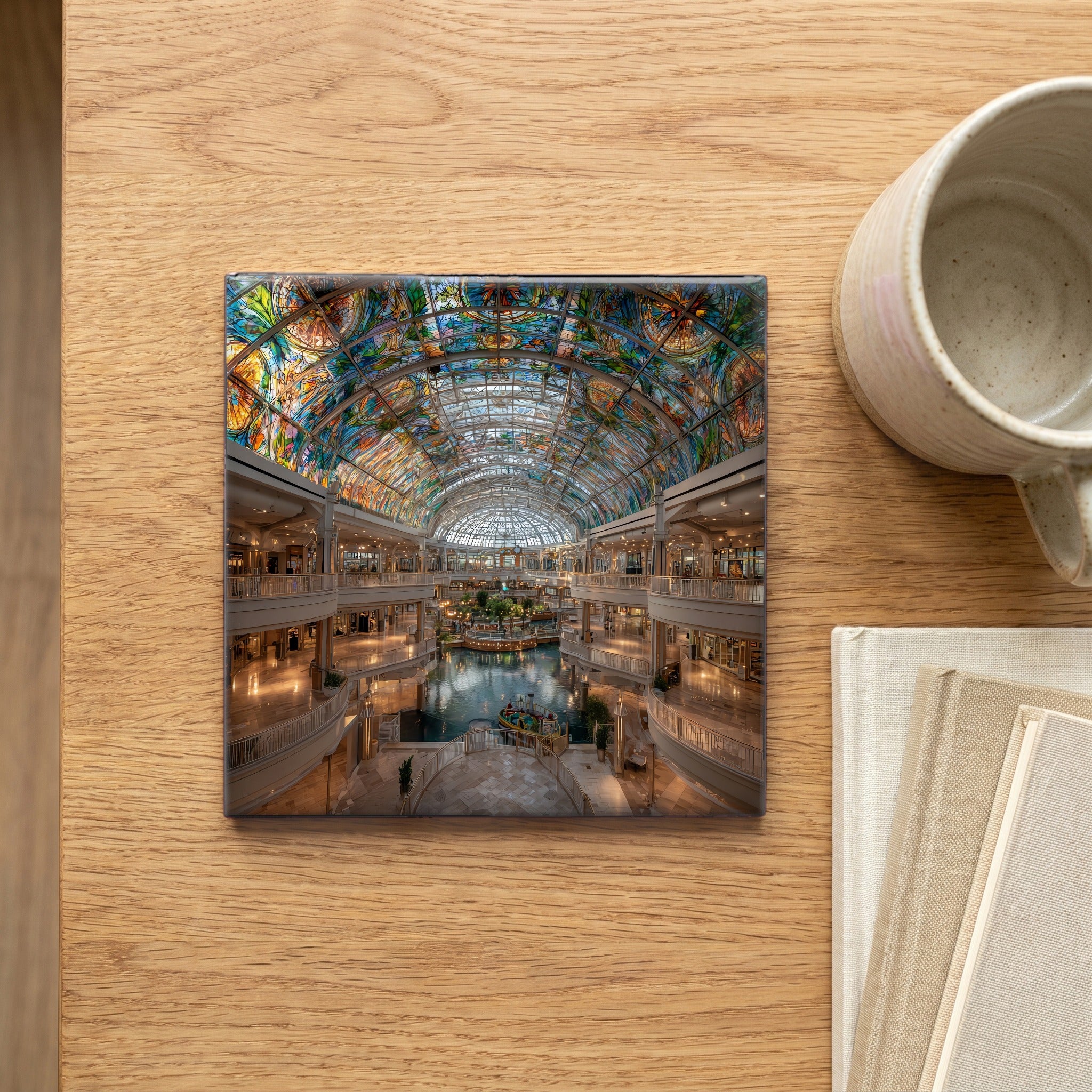Mall of America rotunda atrium — scale